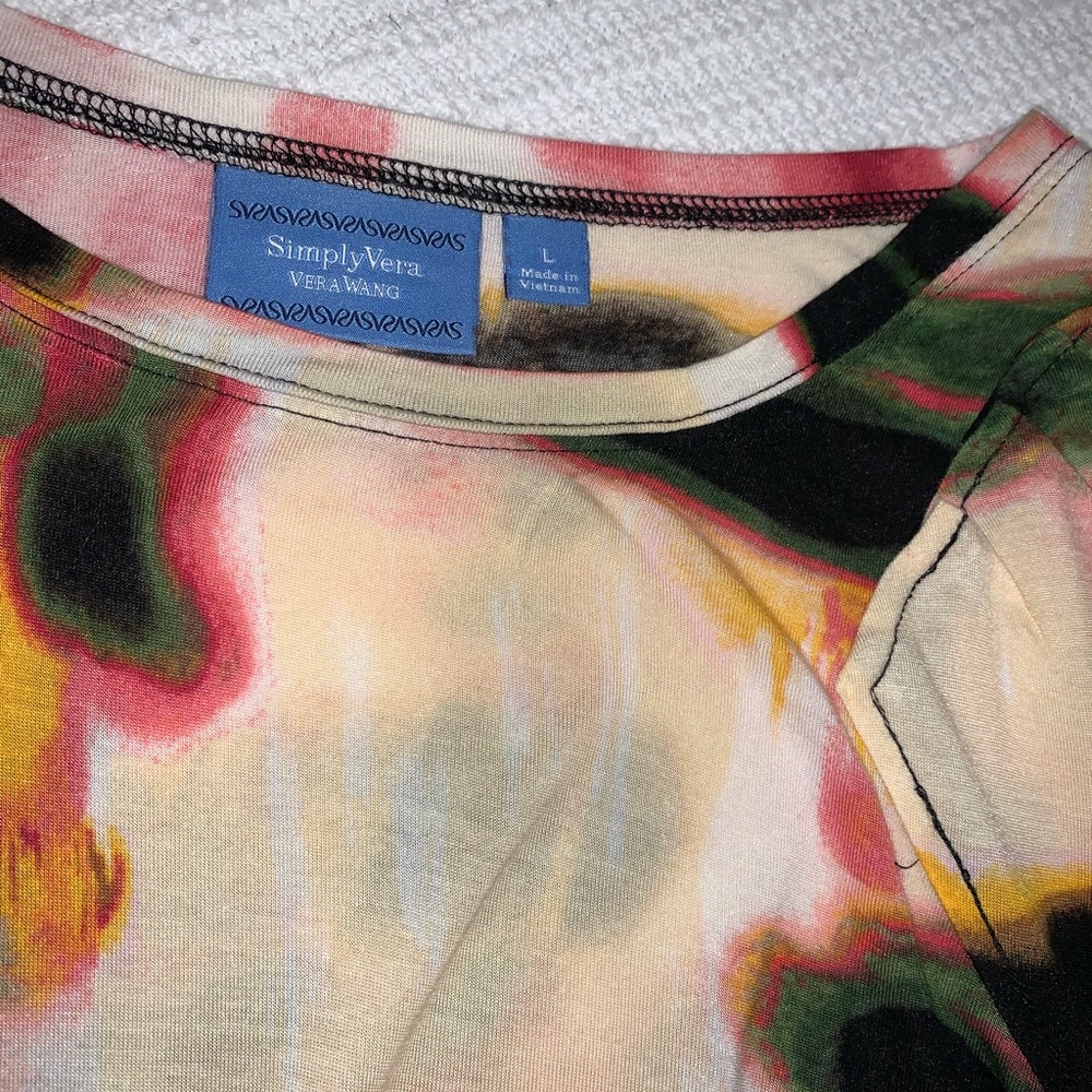 🎉 Colorful pattern top 🎊 - Picture 3 of 7